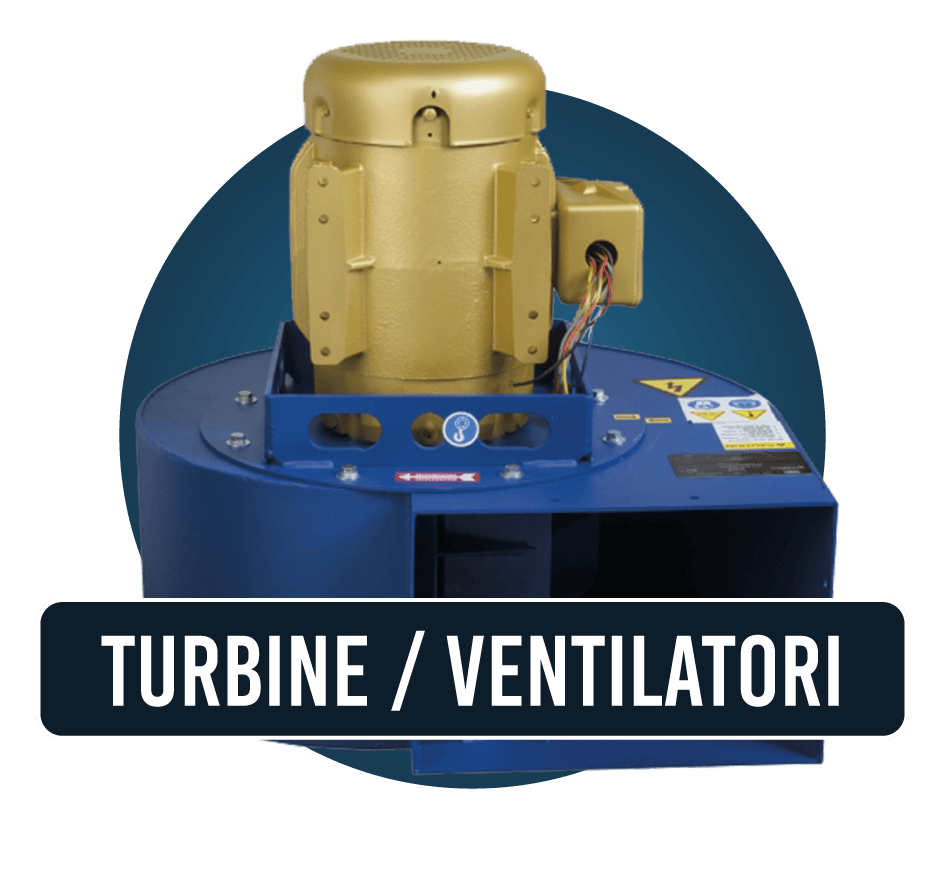 Generan y controlan el flujo de aire en sistemas de extracción y filtración, asegurando una ventilación eficiente y el adecuado funcionamiento de los colectores de polvo.