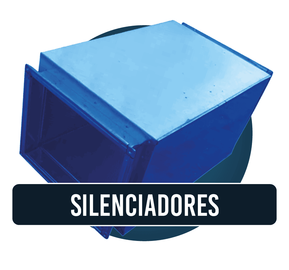 Reducen el ruido generado por equipos industriales, especialmente en sistemas de ventilación y filtración, mejorando las condiciones de trabajo y reduciendo la contaminación acústica.
